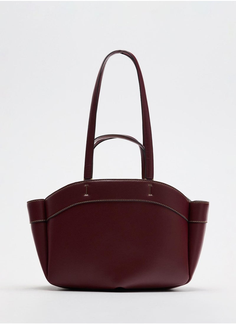Zara Tote Shopping Bag with Removable Bundle  - Image 1