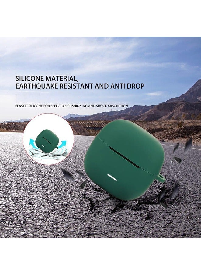 Case Compatible with Xiaomi Redmi Buds 6 Lite, Ultra-thin Soft Cover, Slim-Fit, Anti-Fall, Silicone Shockproof Protective Case for Xiaomi Redmi Buds 6 Lite (black) - Image 5