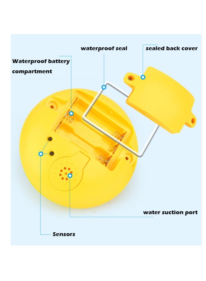 SOLARAE Bath Toy Spray Water Squirt Toy Light Up Float Toys Bathtub Toys - Image 2