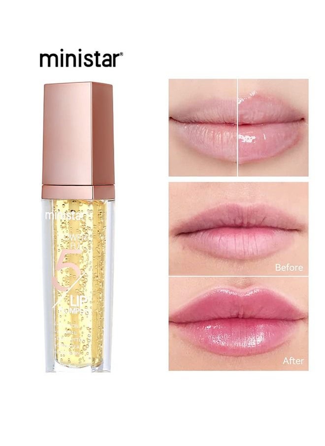 Ministar - Lip Plumper, Natural Lip Plumper, Lip Care, Lip Plumper Gloss, Lip Moisturizing Beautiful, Lips Filler for Dry Lips,  Deeply Moisturizing and Reducing Lip Wrinkles - Image 1