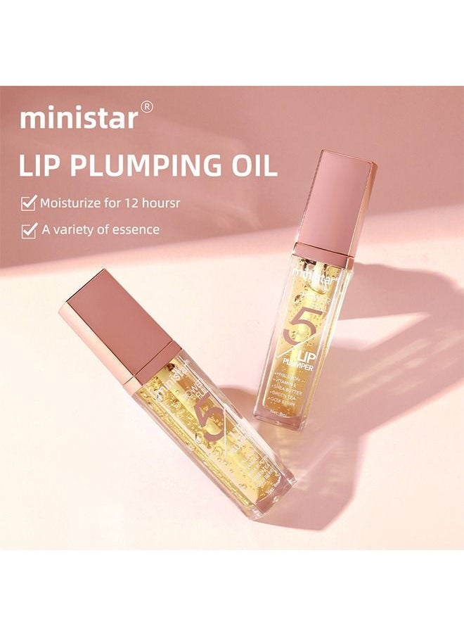 Ministar - Lip Plumper, Natural Lip Plumper, Lip Care, Lip Plumper Gloss, Lip Moisturizing Beautiful, Lips Filler for Dry Lips,  Deeply Moisturizing and Reducing Lip Wrinkles - Image 1