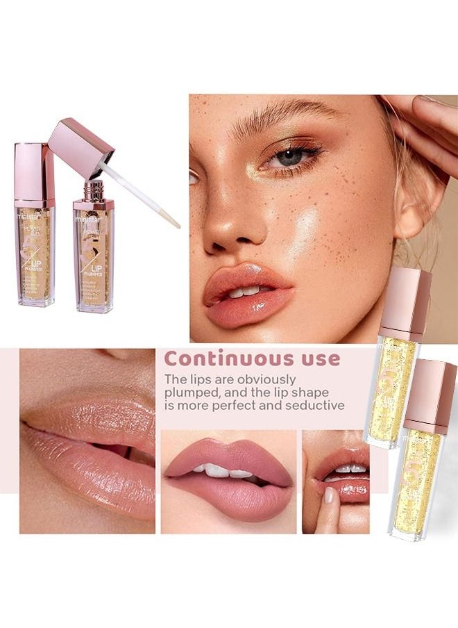 Ministar - Lip Plumper, Natural Lip Plumper, Lip Care, Lip Plumper Gloss, Lip Moisturizing Beautiful, Lips Filler for Dry Lips,  Deeply Moisturizing and Reducing Lip Wrinkles - Image 1