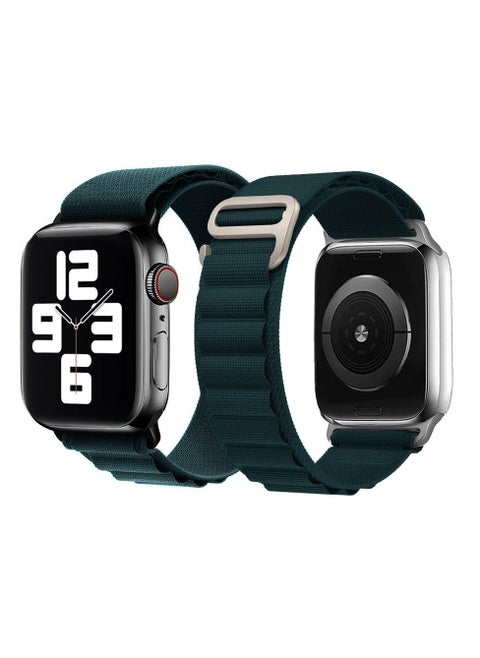 Alpine Loop Band For Apple Watch Band 38mm/40mm/41mm Nylon Woven Sport Strap Compatible with iWatch Series 7/SE/6/5/4/3/2/1 Adjustable Strap