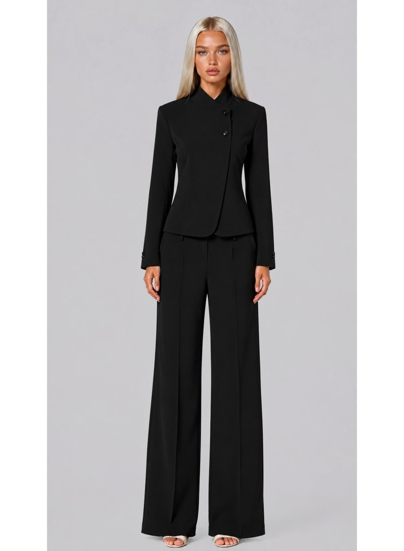 KYVELi Royal Tailored Suit Set-Black - Image 2