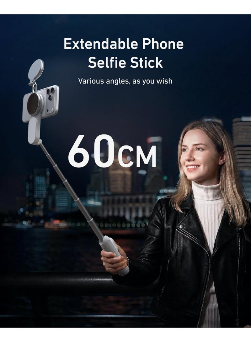 TELESIN Magnetic Selfie Stick Tripod for iPhone Phone Holder - Image 3