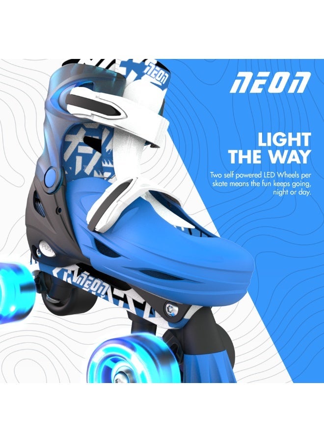 نيون  حذاء تزلج نيون كومبو (المقاس 3–6)، حذاء تزلج إنلاين مريح مع مقاس قابل للتعديل، محامل سلسة، تصميم نيون ساطع للأطفال والمراهقين، مثالي للمبتدئين والمرح في الهواء الطلق | NC47B4 - Image 5