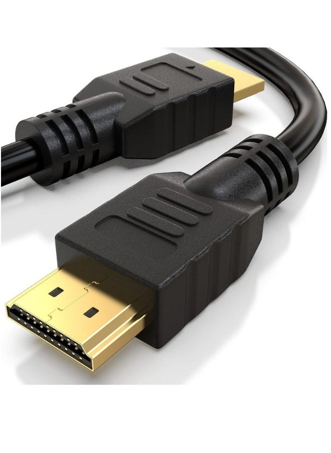 DUSALA 5M HDMI Cable HIGH SPEED Long Lead with Ethernet ARC 3D | Designed in the UK | Full HD 1080P Compatible with PS4 Xbox One Sky HD TV Laptop PC Monitor CCTV  - Image 3