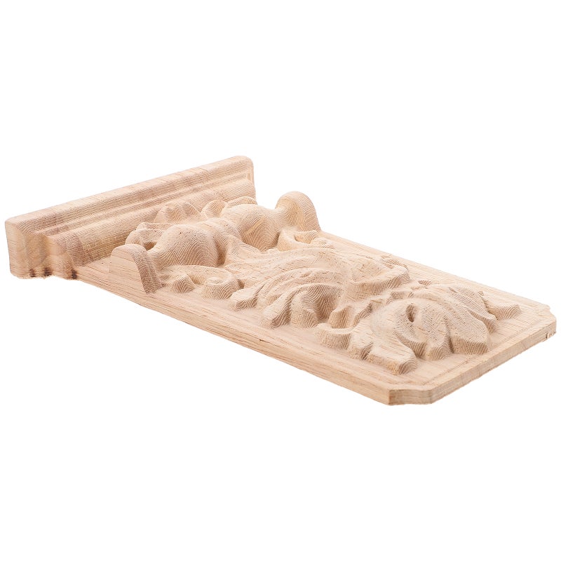 Unfinished Wood Carved Corbel European Style Corbel Bracket Decorative Wood Corbel Carved Wood Bracket for Enhancing Doorways Furniture Decor - Image 5