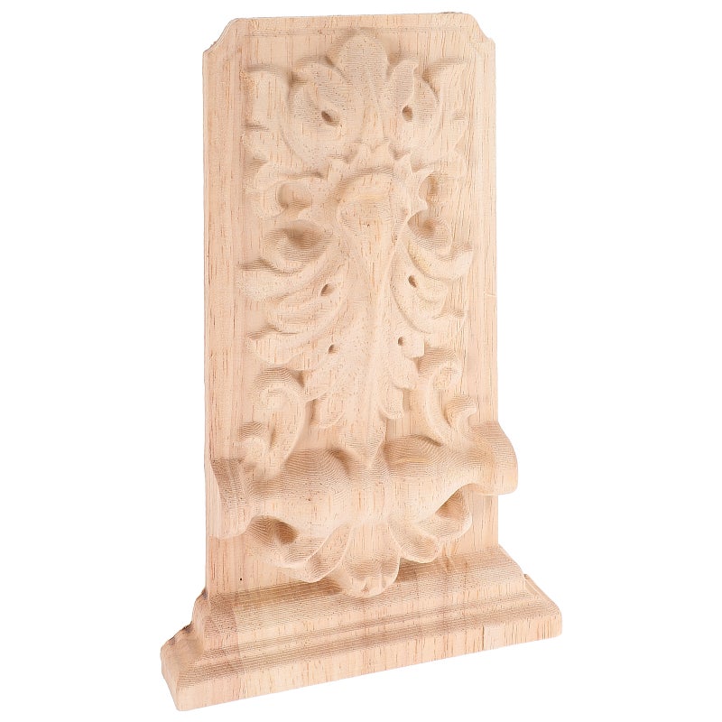 Unfinished Wood Carved Corbel European Style Corbel Bracket Decorative Wood Corbel Carved Wood Bracket for Enhancing Doorways Furniture Decor - Image 1