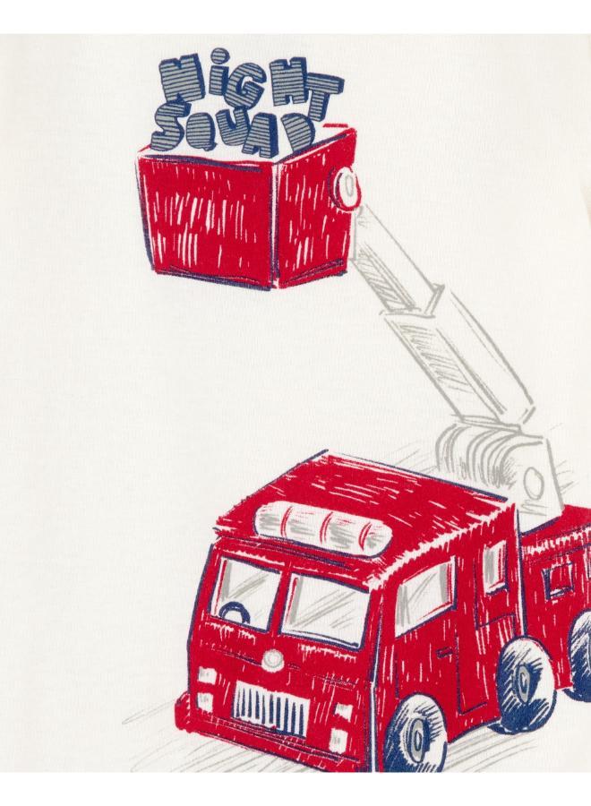 كارترز طقم بيجامات مطبوعة للأطفال  قطع - Image 2