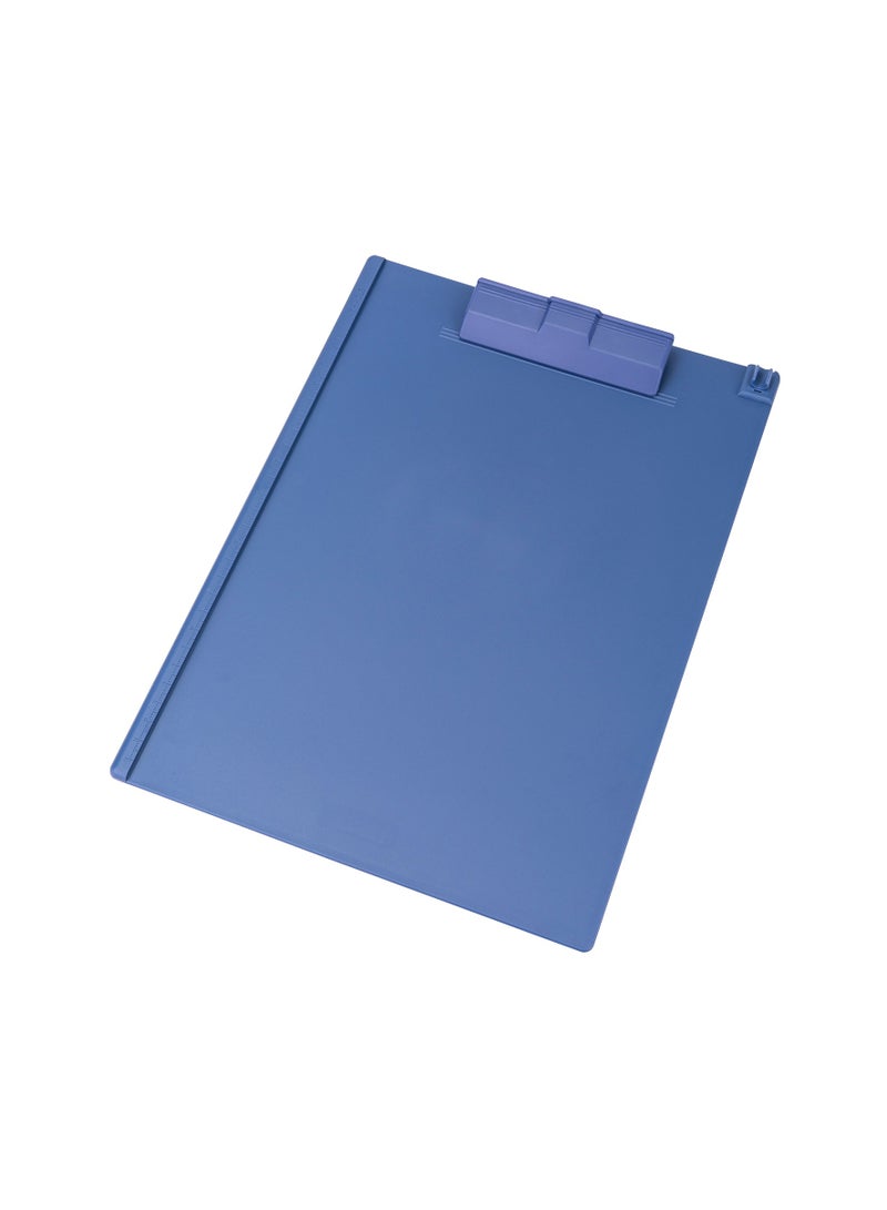 Deli A4 Size Clip Board Blue Color - Image 2