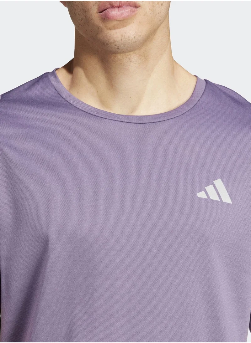 Adidas Run Icons 3-Stripes T-Shirt