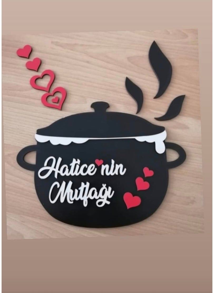 Mrc Hediye Sepeti - Mrc Gift Basket Kitchen Ornament Pot Personalized - Image 1