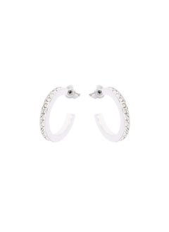 Karen Millen Small Crystal Hoop Earring  - Image 2