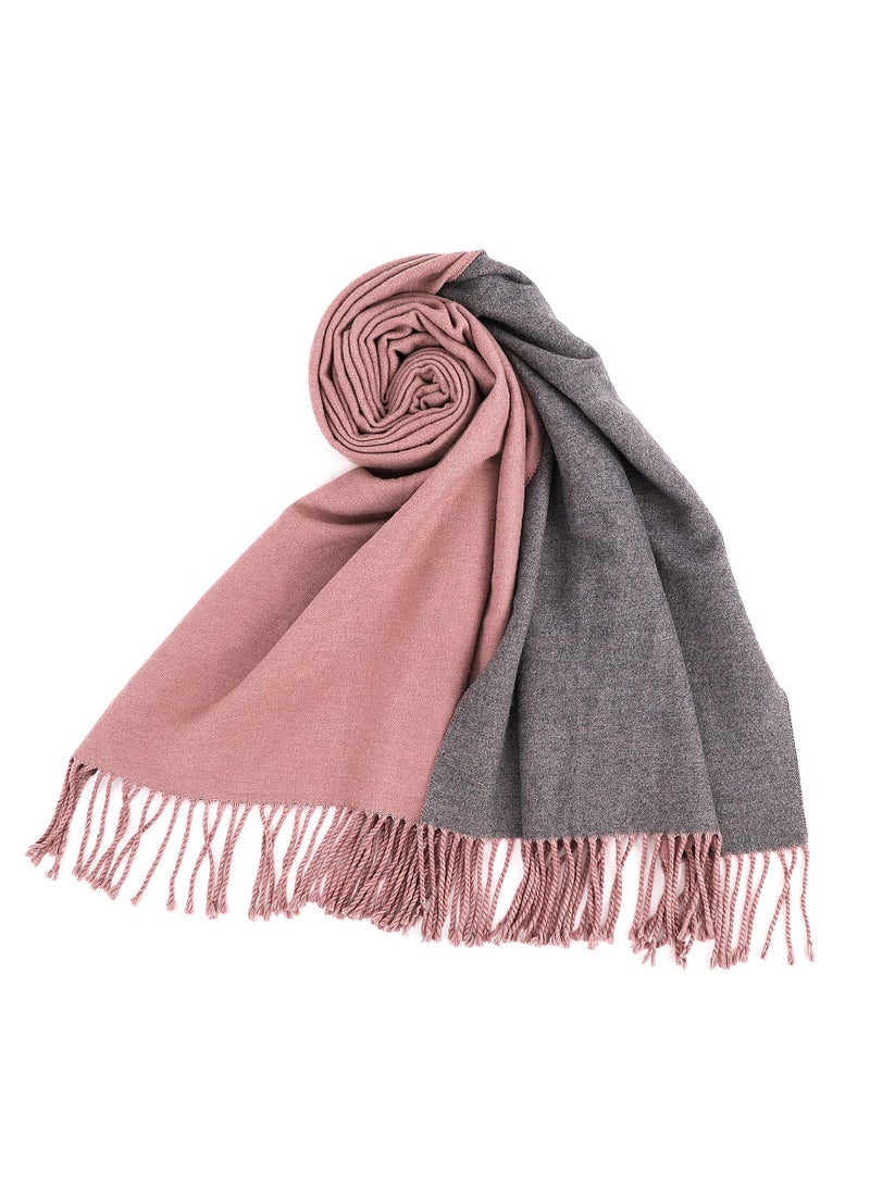 SYOSI Cashmere Feel Scarfs for Women, Pashmina Shawl Wraps with Tassel, Winter Warm Large Blanket Scarf for Outdoor, Travel - Image 1