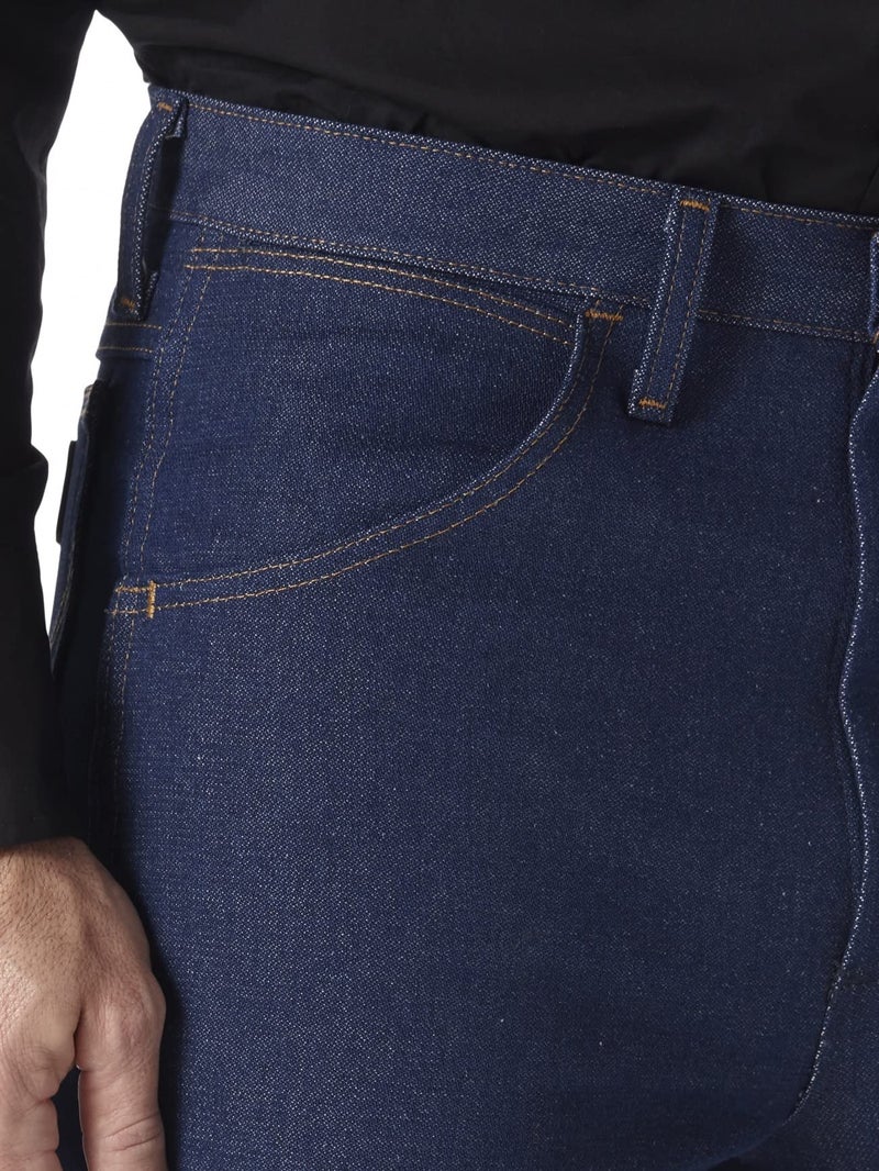 WranglerMen'sCowboy Cut Slim Fit Traditional Bootcut Jean Navy34W x 32L - Image 2