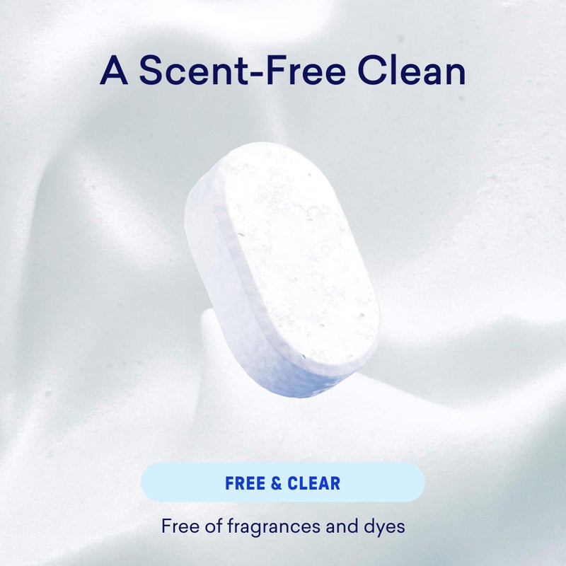 BLUELAND 100% Plastic-Free Dishwasher Detergent Tablets, 60 Count, Free & Clear, Eco-Friendly Dishwashing Pods, Natural, USDA Certified biobased - Image 5