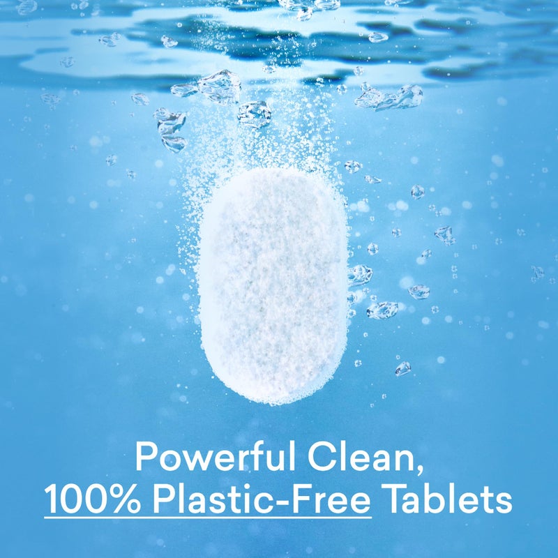 BLUELAND 100% Plastic-Free Dishwasher Detergent Tablets, 60 Count, Free & Clear, Eco-Friendly Dishwashing Pods, Natural, USDA Certified biobased - Image 3