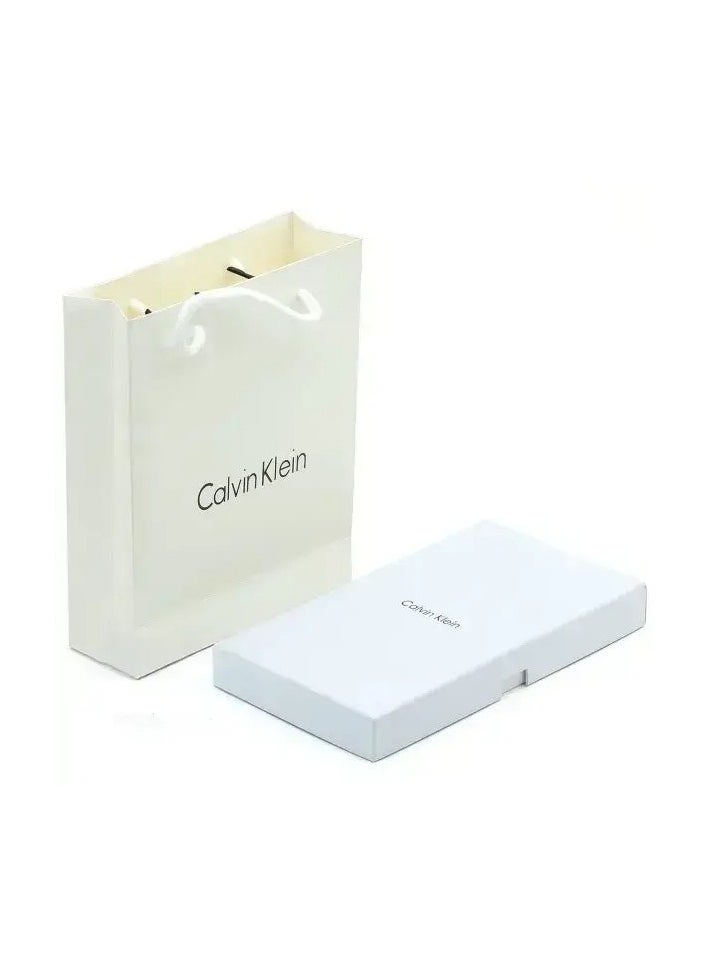 CALVIN KLEIN JEANS PLUS - Calvin Klein Men's Wallet Sets - Wallet ,Key Chain , Card Cases - Black - Image 1