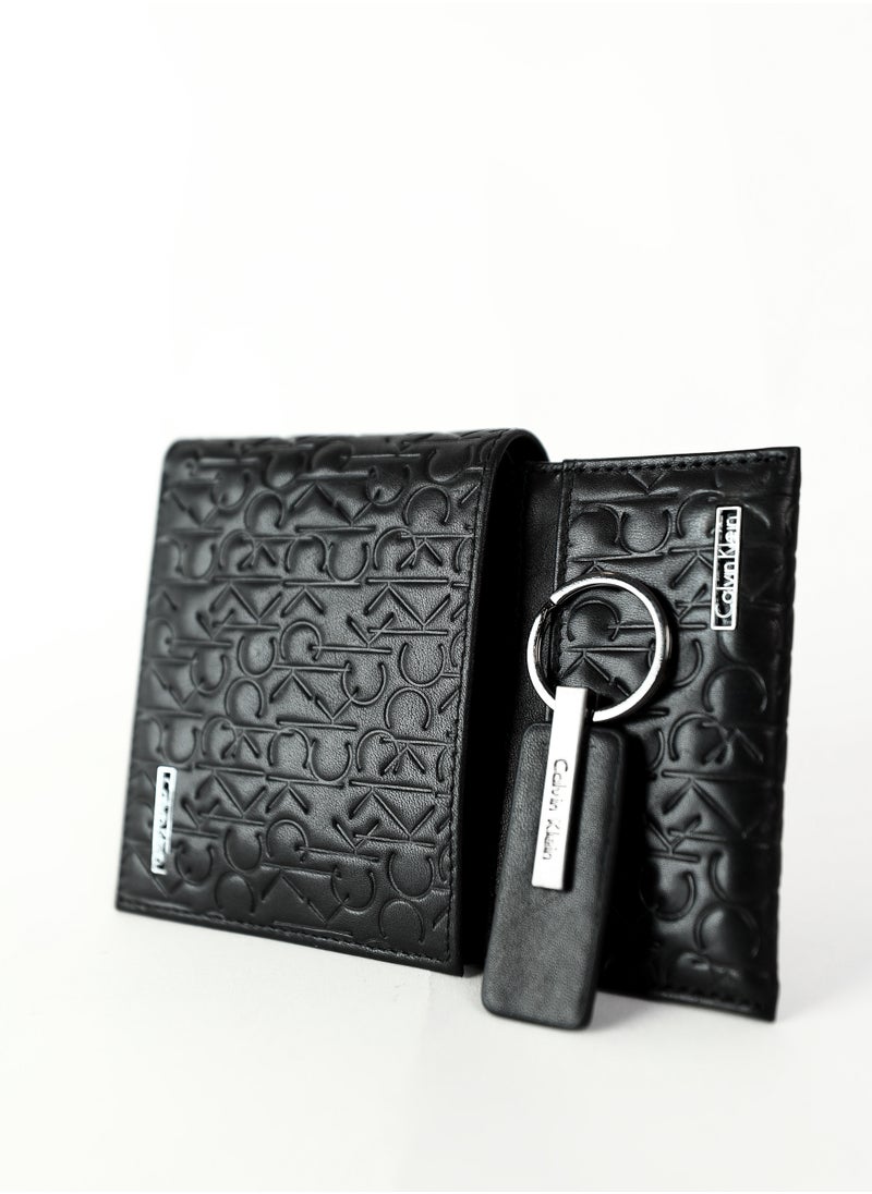CALVIN KLEIN JEANS PLUS Calvin Klein Men's Wallet Sets - Wallet ,Key Chain , Card Cases - Black  - Image 5