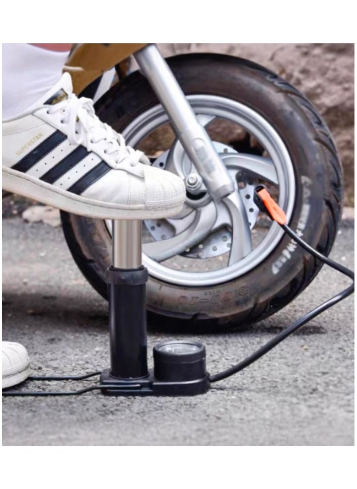 Generic - Multi-Purpose Portable Air Pump – Rechargeable, Compact Air Compressor for Tires, Balls, Inflatable Pools, and More – High Pressure, Fast Inflation, Ideal for Home, Car, and Outdoor Use – Convenient, Easy-to-Use Design - Image 1