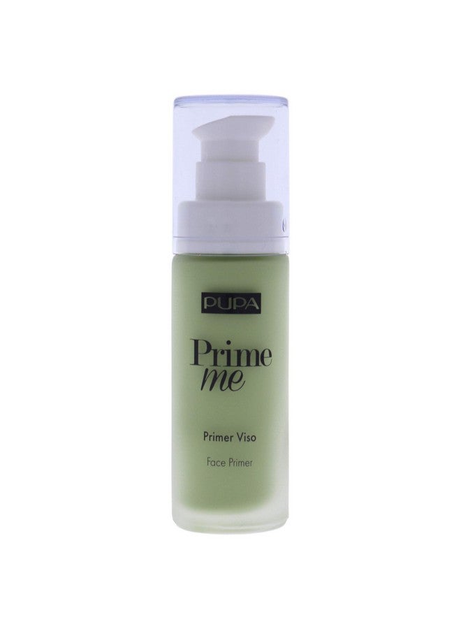PUPA Milano Prime Me Corrective Antiredness Face Primerevens Out The Skin Tone And Gives It A Neutral Undertonefor Makeup That Lasts Longeroil And Alcohol Free003 Green1.01 Oz  - Image 2