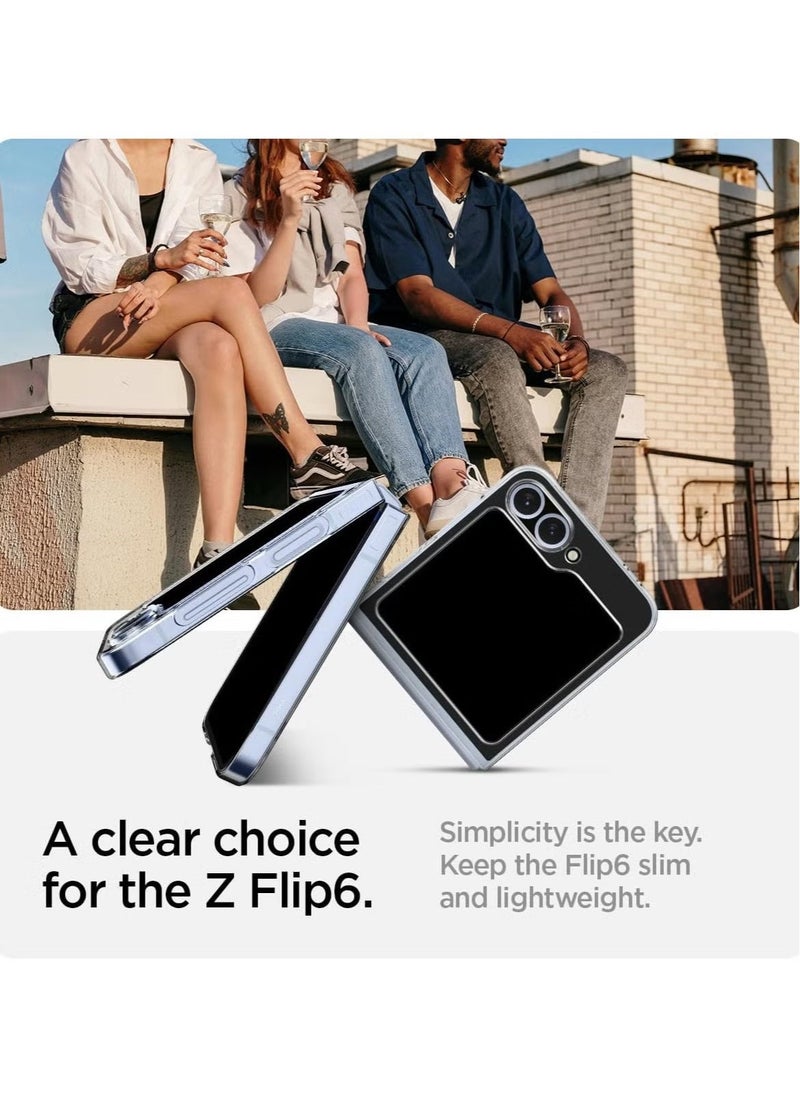 JAJEEK Air Skin Case for Samsung Galaxy Z Flip 6 (2024) – Crystal Clear, Ultra-Thin Transparent Protective Cover, Scratch-Resistant, Shockproof, Lightweight Design - Image 3