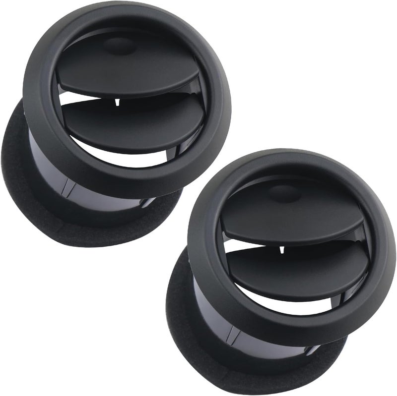 TQPONLY Dashboard AC Heater Air Duct Vent Louvre (2 Pcs) - Image 2