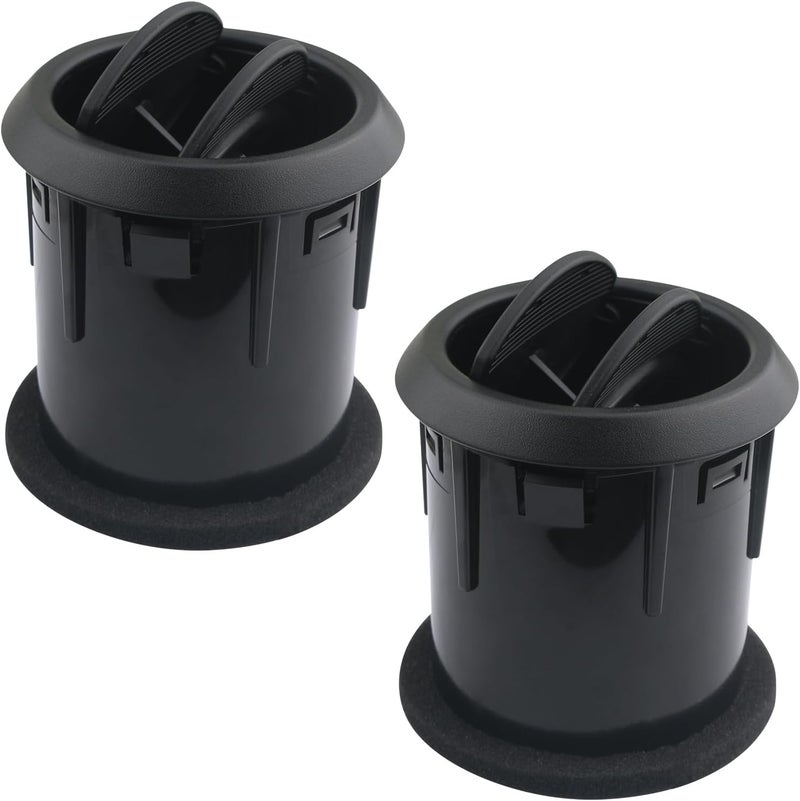 TQPONLY Dashboard AC Heater Air Duct Vent Louvre (2 Pcs) - Image 3