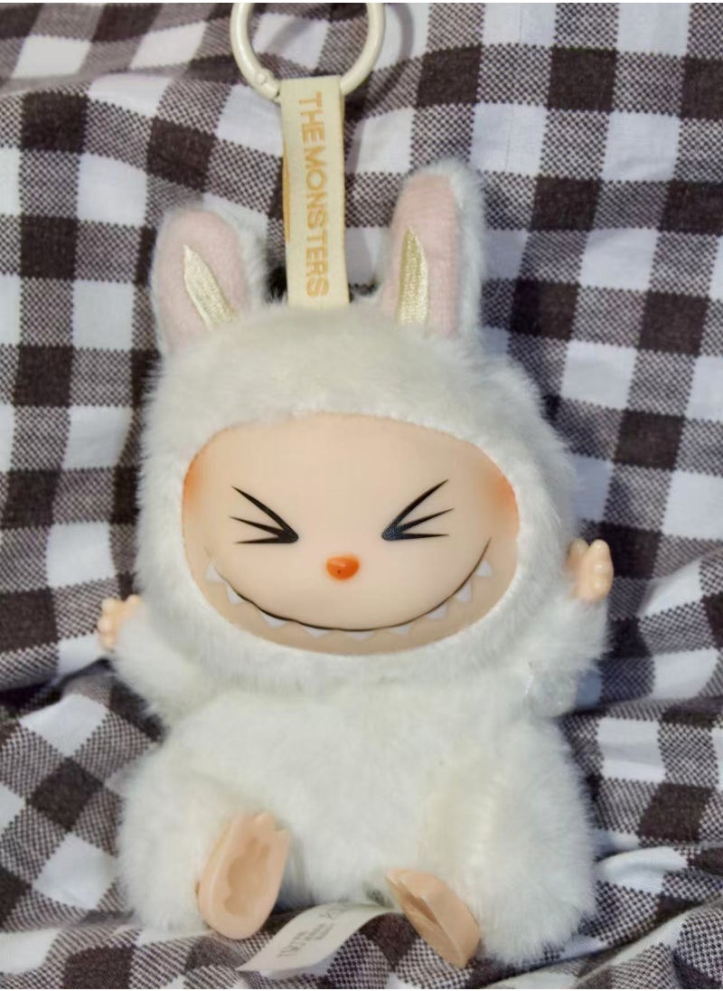 POP MART Fresh arrival Labubu 2.0 Plush Keychain Cute Bunny Backpack Charm Pendant Doll -Limit Stock 