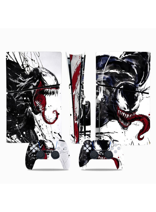 general Ps5 Slim Sticker Film Protective Film Scratch-resistant Waterproof Skin Sticker Optical Drive Digital Can Be 5-Color:Optical Drive DISC327 - Image 5