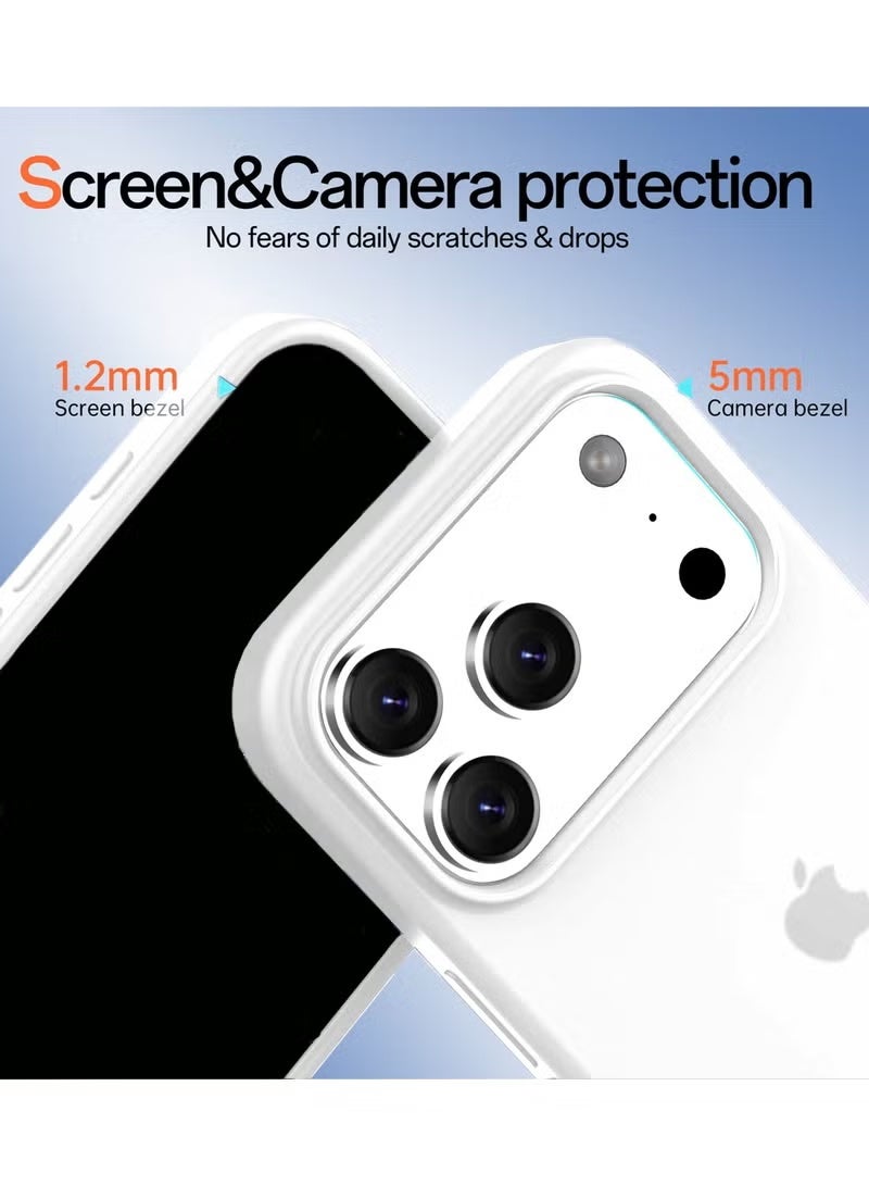 iPhone 17 Pro Case Liquid Silicone Silky Soft Touch Cover iPhone 17 Pro Full-Body Protection Anti-Scratch Shockproof Phone Case For iPhone 17 Pro 6.3-Inch - Image 3