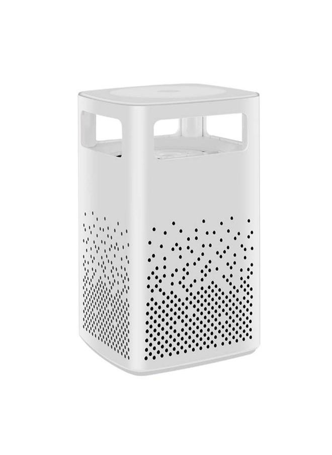 Executive LLC - Square Electric Mosquito Killer Bug Zappers with 360 Degrees LED Trap Lamp Portable Camping Lantern for Home Office Indoor and Outdoor Use (White) - Image 1