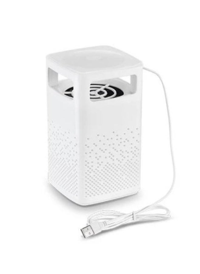 Executive LLC - Square Electric Mosquito Killer Bug Zappers with 360 Degrees LED Trap Lamp Portable Camping Lantern for Home Office Indoor and Outdoor Use (White) - Image 1