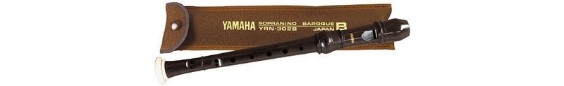 Yamaha YRN-302B Sopranino Recorder, Key of F - Image 1