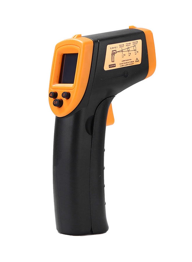 Non-contact Digital Infrared Thermometer Orange/Black 15x5x10centimeter - Image 1