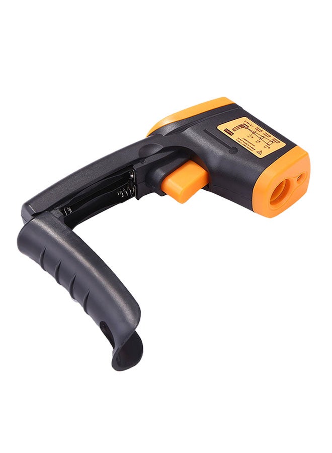 Non-contact Digital Infrared Thermometer Orange/Black 15x5x10centimeter - Image 2