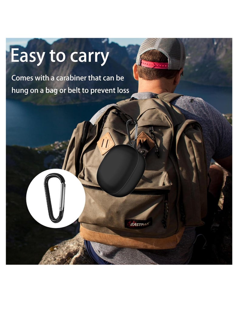 shomira Silicone Case for R50i, Protective Cover with Carabiner (Navy Blue) - Image 3