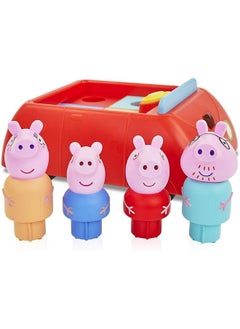 WOW! STUFF Peppa Pig'S Clever Car Interactive Pre-School Toy With Lights And Sounds - Self Driving - Plays Peppa Music And Talks - Motorized Vehicle With Collision Avoidance Sensors- Red  - Image 5