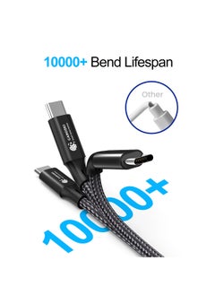CAROSKI CAROSKI USB A to USB C 3.0 Cable 5Gbps USB C Cable with 1.2M Length Type C Cable Fast Charge Compatible with Galaxy S21 ultra S21+ S20 FE A12 A21s Note 20 Ultra - Huawei  - Image 3