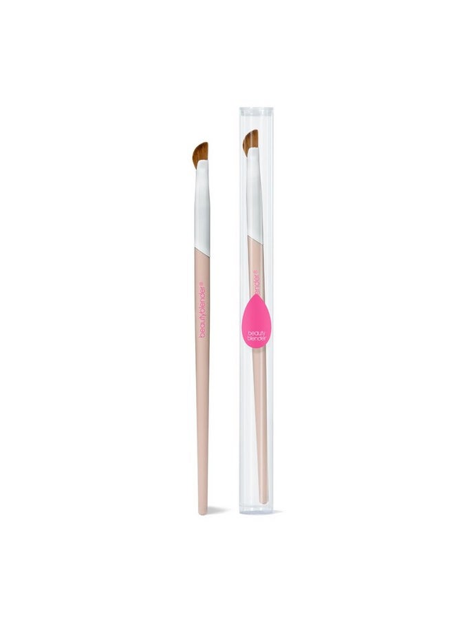 beautyblender beautyblender WING MAN Curved Eyeliner Brush for Gel, Liquid and Powder Makeup. Vegan, Cruelty Free and Made in the USA  - Image 3