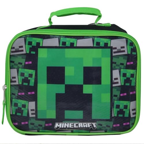 Bioworld Minecraft Rectangle Lunch Bag LXY5FH3MNC