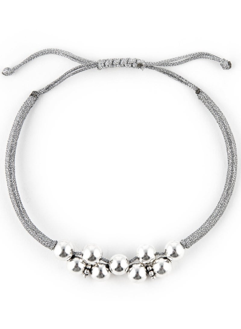 Minza ” Plata ” Pure 925 Sterling Silver, Handmade Bracelet for Women, Woven & Braided Bracelet, 3.200 grams of Silver, Jewelry for Casual & Special Occasion - Image 3