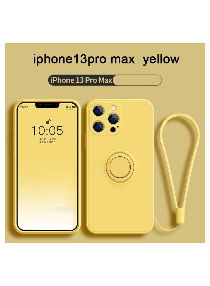 NIBEMINENT Silicone Material Protective Case Cover for Apple iPhone 13 Pro Max  - Image 1