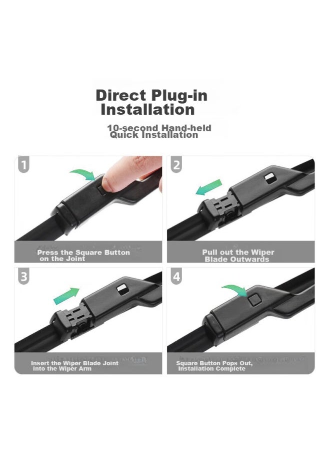 XUFENG Xufeng Car Accessories (xufeng) Dongfeng Qichen D60 Windshield Wipers For 2018- Models, Specialized Boneless Wiper Blades, Automotive Accessories, Original Equipment Manufacturer (oem)  - Image 3