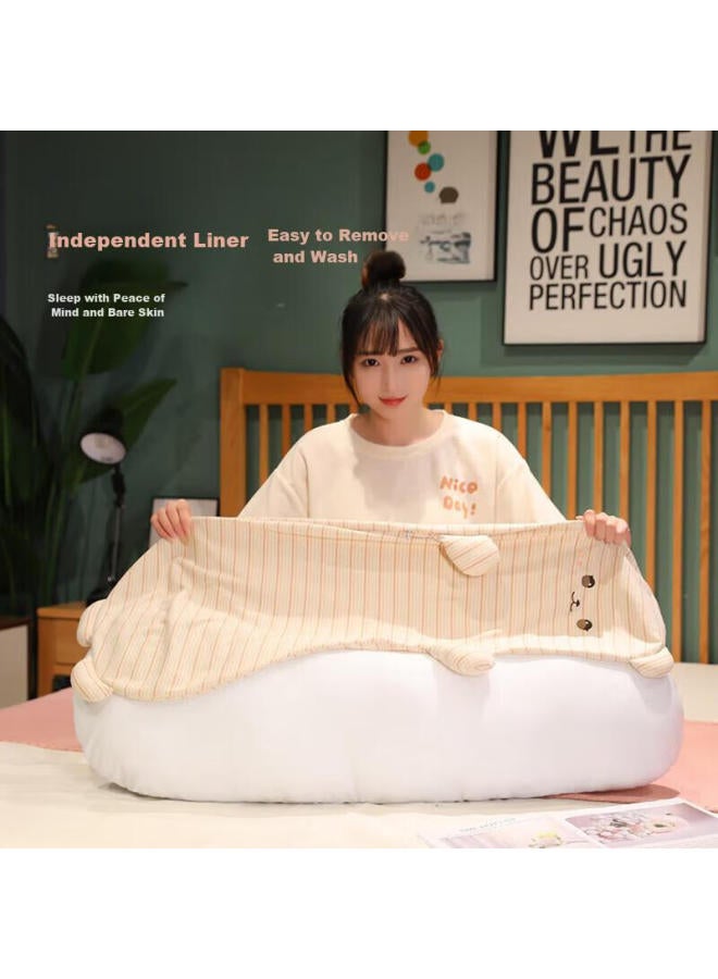 Avivi Class A Sleeping Hug Pillow, Full-length Body Pillow For Bed, Children's Companion Plush Toy, Adult Side Sleeping Leg Pillow, 100 Small Bear Desig - Image 3