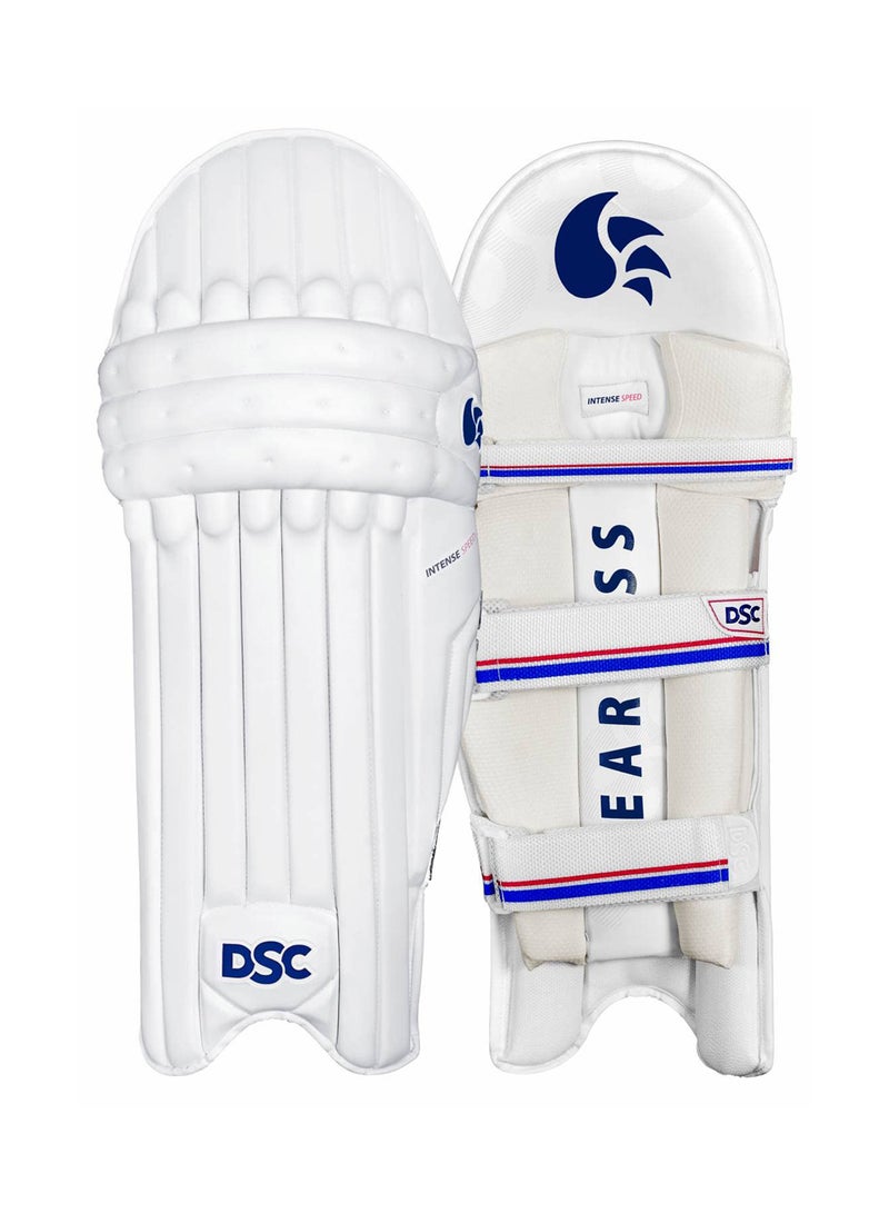 DSC Intense Speed Leather Cricket Batting Legguard  - Image 1