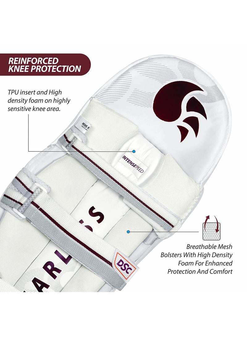 DSC Intense Speed Leather Cricket Batting Legguard  - Image 4