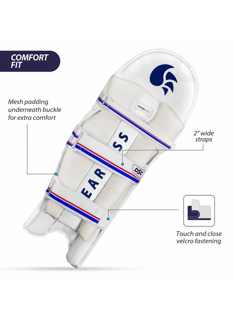 DSC Intense Speed Leather Cricket Batting Legguard  - Image 3