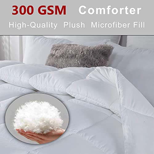 Razzai MammaYo Down Alternative Soft Quilted 300 GSM All Weather Comforter (90" x 100" Inches/228cm x 254cm) - Double Bed Comforters|Teal, Microfiber - Image 4